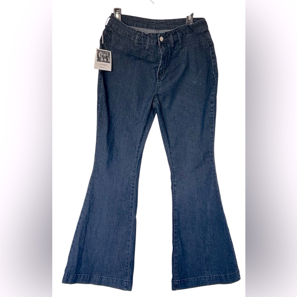 Mekool Classic Indigo Flare Jeans – Women’s Size XL (~14-16) – NWT